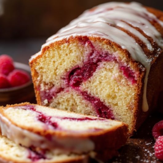 Soft Raspberry Swirl Cake - Easy and Healthy Recipes