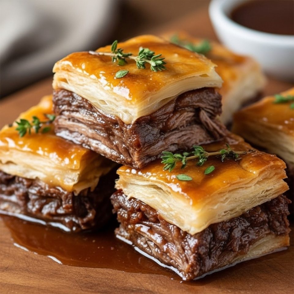 Delicious French Dip Squares - Easy and Healthy Recipes