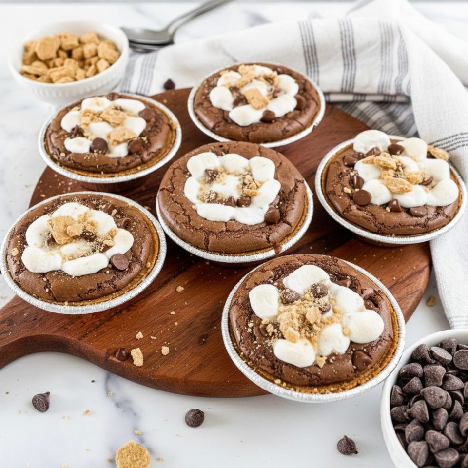 Mini Smores Pies - Easy and Healthy Recipes