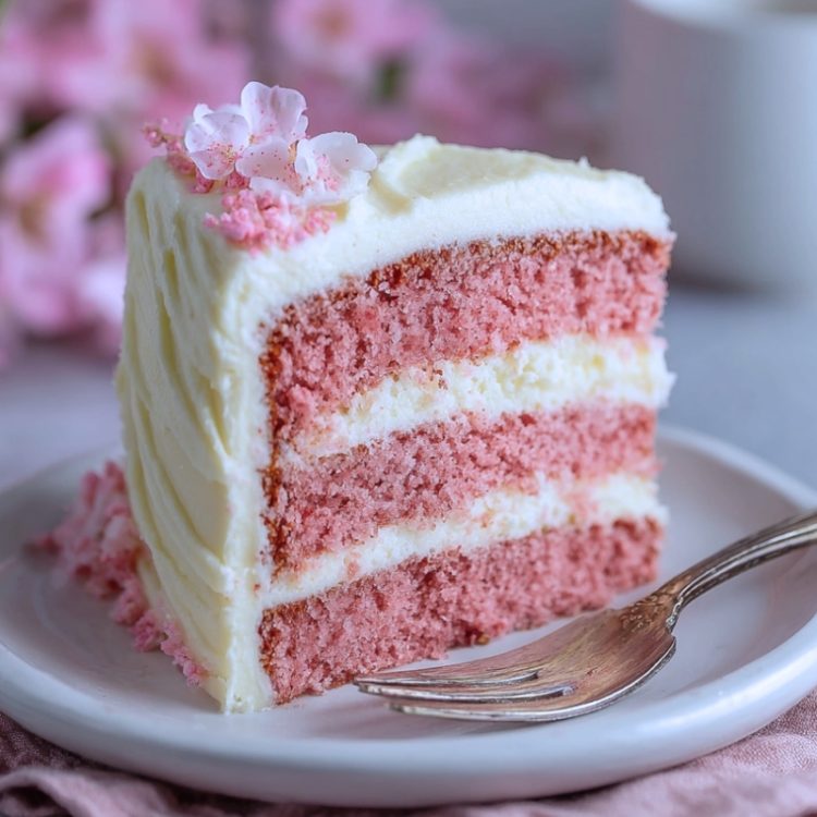 Soft Blush Pink Velvet Cake - Easy and Healthy Recipes