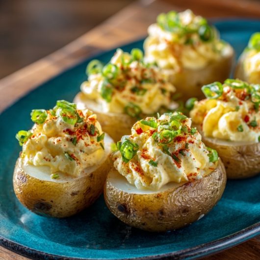 Creamy Deviled Potatoes - Easy and Healthy Recipes