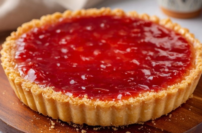 Rhubarb Custard Tart