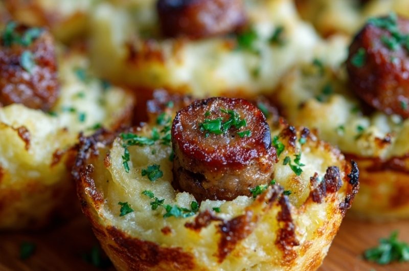Savory Bangers & Mash Cups
